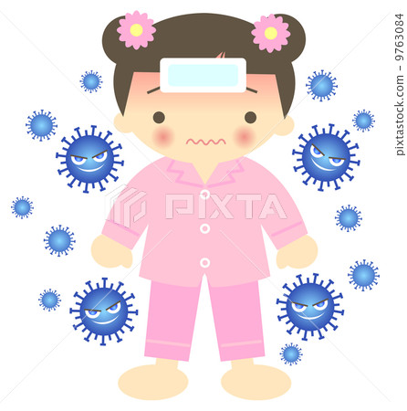 Child who gave out fever 9763084