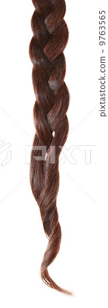 Braid isolated on white. Braid isolated on white. 9763565
