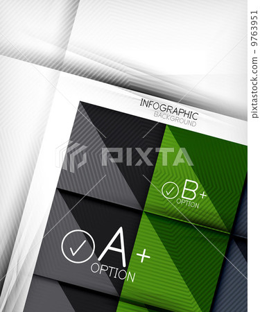 Infographic geometrical shape abstract background Infographic geometrical shape abstract background 9763951