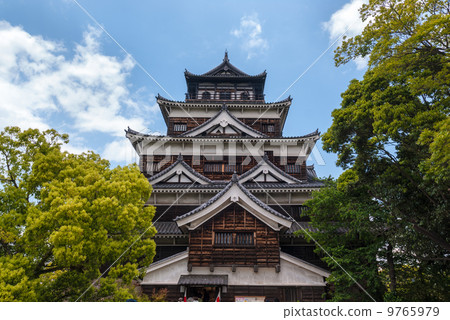 廣島城堡城堡塔 9765979