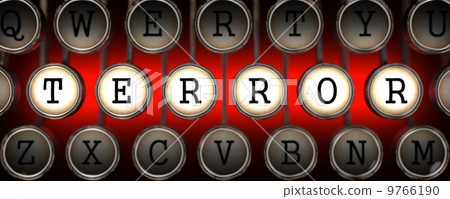 Terror on Old Typewriter's Keys. Terror on Old Typewriter's Keys. 9766190