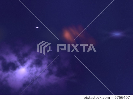 Star field in space and a nebulae 9766407