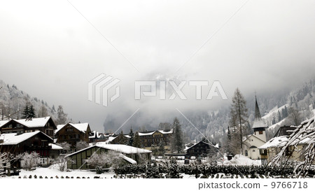 Village in the Alps Village in the Alps 9766718