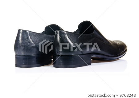 Fashion concept with male shoes on white Fashion concept with male shoes on white 9768248