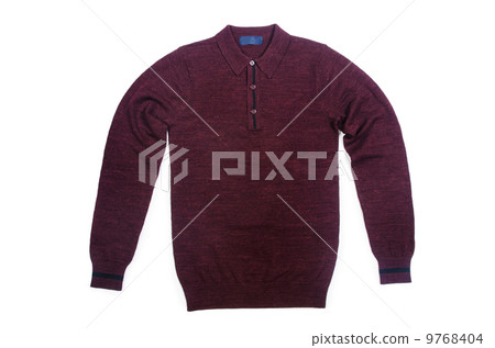 Male sweater isolated on the white Male sweater isolated on the white 9768404