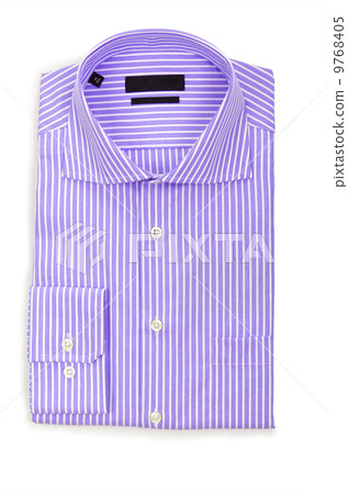 Nice male shirt isolated on the white Nice male shirt isolated on the white 9768405