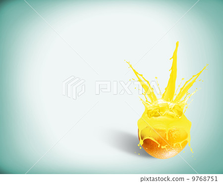 fresh orange juice with a splash fresh orange juice with a splash 9768751