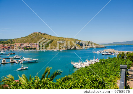 Port with many yachts on summer day Port with many yachts on summer day 9768976