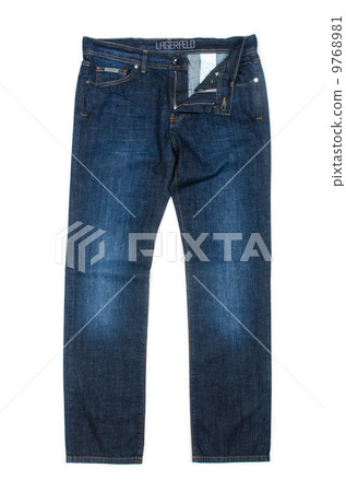 Trousers isolated on the white 9768981