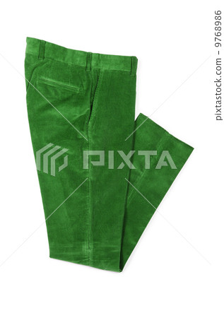 Trousers isolated on the white 9768986