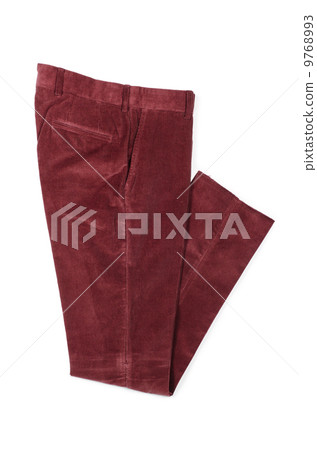 Trousers isolated on the white Trousers isolated on the white 9768993
