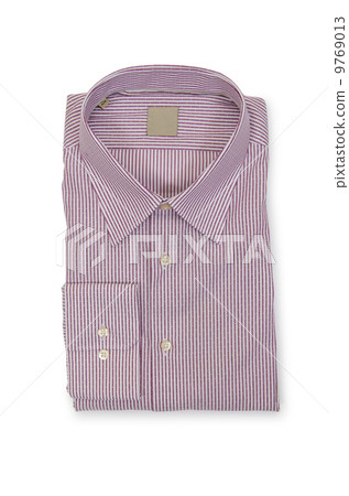 Nice male shirt isolated on the white Nice male shirt isolated on the white 9769013