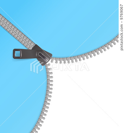 Zipper vector background blue 9769067