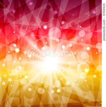Abstract background with sun rays 9769420