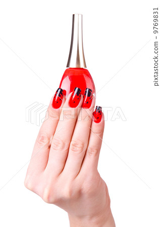 Fashion concept with nail art 9769831