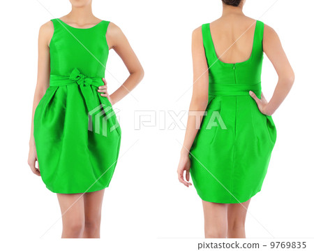 Fashion concept with dress sets on white Fashion concept with dress sets on white 9769835