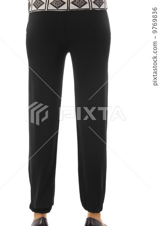 Trousers isolated on the white background Trousers isolated on the white background 9769836