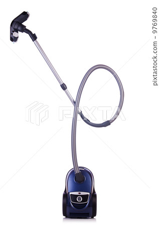 Vacuum cleaner isolated on the white Vacuum cleaner isolated on the white 9769840