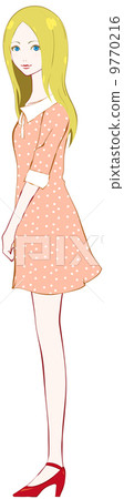 女性時尚方面 9770216