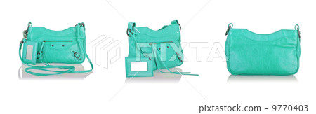Elegant woman bag isolated on white Elegant woman bag isolated on white 9770403