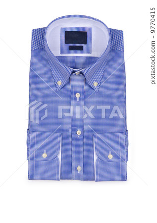 Nice male shirt isolated on the white Nice male shirt isolated on the white 9770415