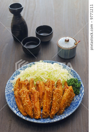 Deep-fried chicken wings Deep-fried chicken wings 9771211