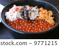 Seafood bowl with plenty of taste in Hokkaido 9771215