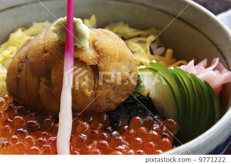 Fukushima Prefecture Onahama's specialties Sea-grilled rice bowl 9771222