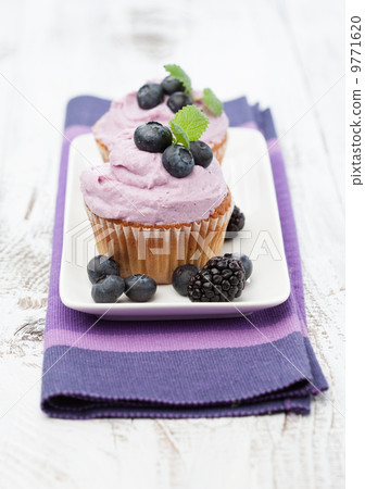 Blueberry cupcakes Blueberry cupcakes 9771620