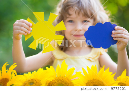 Child in spring 9772201