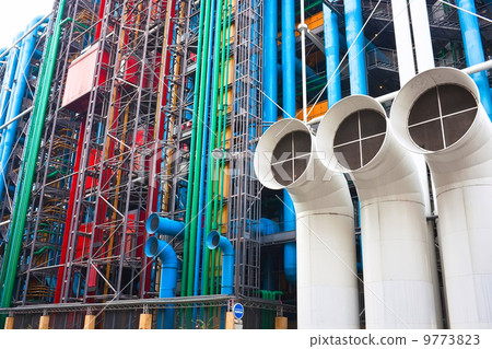 Pompidou centre in France 9773823