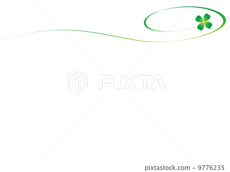 Four leaved leaves green 9776235
