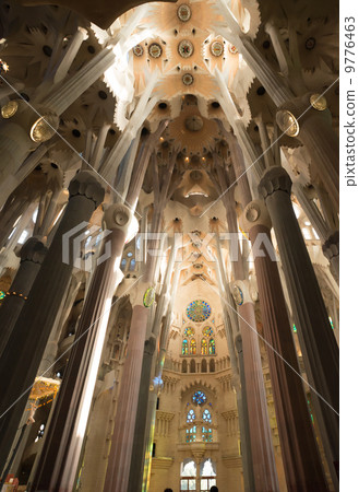 在西班牙風景照片材料裡面的Sagrada Familia 9776463