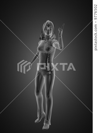 cute woman radiography 9776502