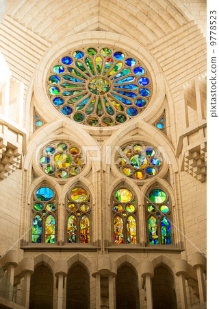 在西班牙風景照片材料裡面的Sagrada Familia 9778523