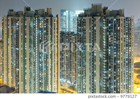 Hong Kong residential building 9779127