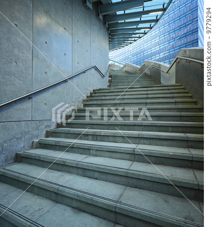 Corridor with stairs 9779294