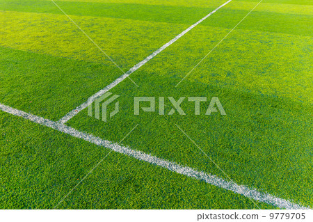 Synthetic football field 9779705