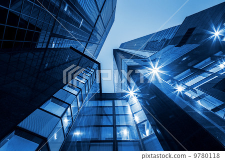 Skyscraper from low angle 9780118
