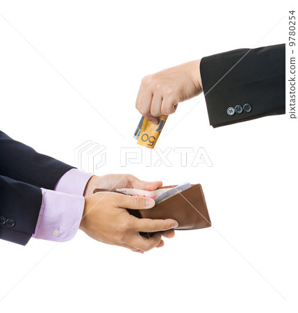 Give money from businessman to another 9780254
