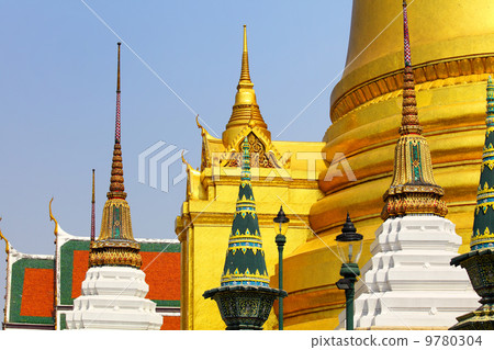 The Grand Palace in Thailand 9780304