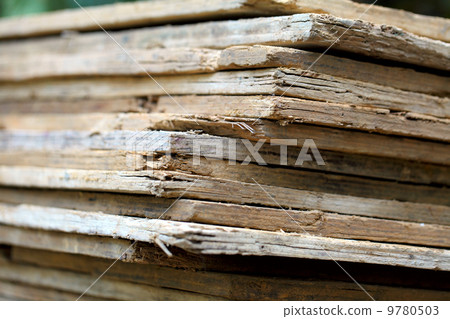 Old piece wooden 9780503