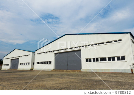 Storage warehouse at outdoor Storage warehouse at outdoor 9780812