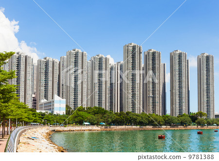 Residential building in Hong Kong 9781388