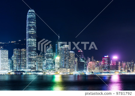 Hong Kong city night Hong Kong city night 9781792