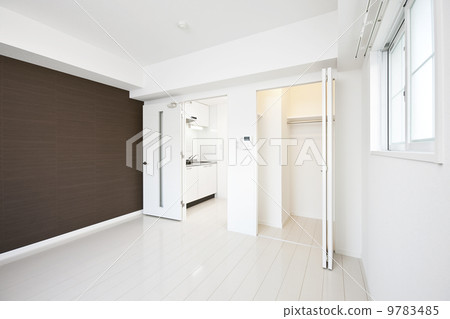 新建的公寓室內圖像 新建的公寓室內圖像 9783485