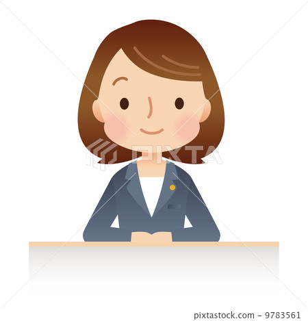 Female lawyer - Stock Illustration [9783561] - PIXTA