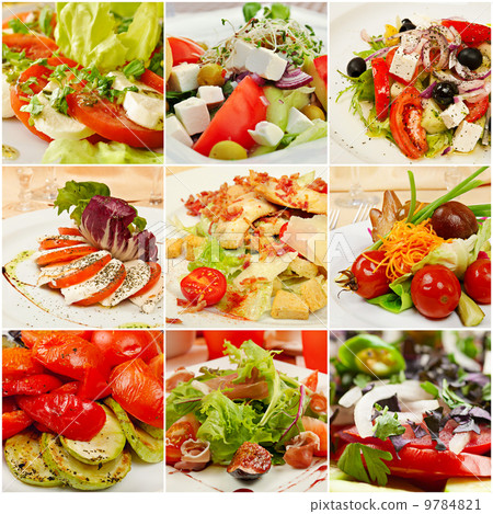 Collage with meals Collage with meals 9784821