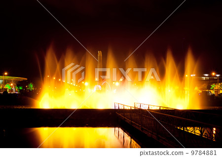 Batumi fountain show 9784881