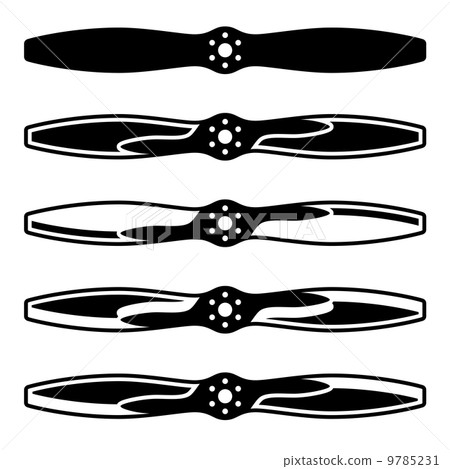 airplane propeller symbols airplane propeller symbols 9785231